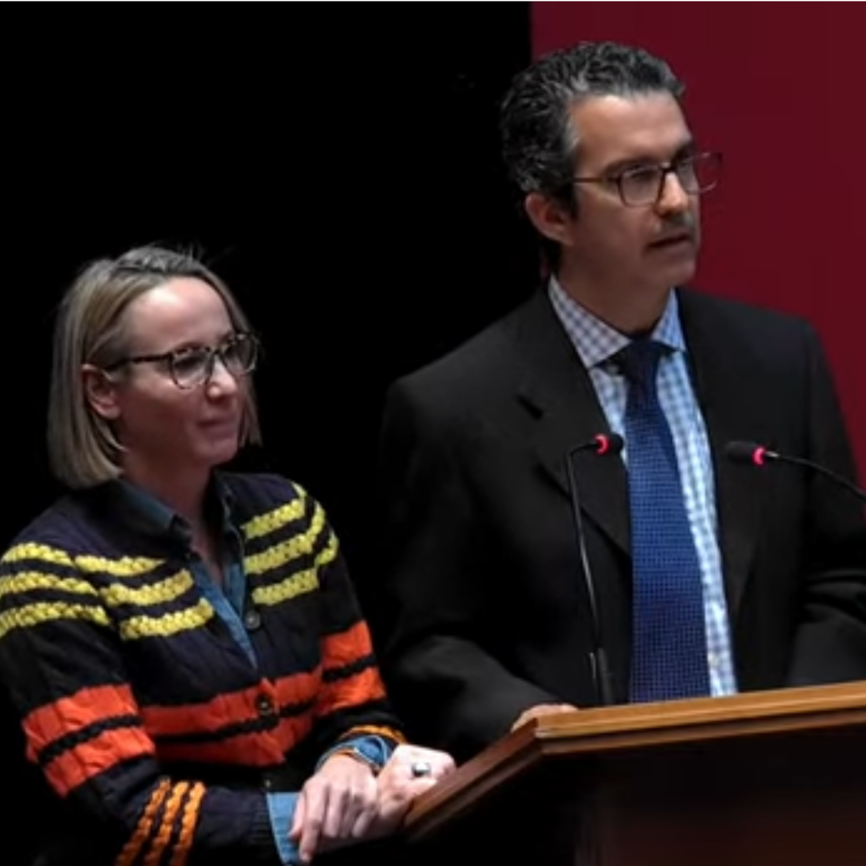 Sandra Vázquez y Jacobo Cano