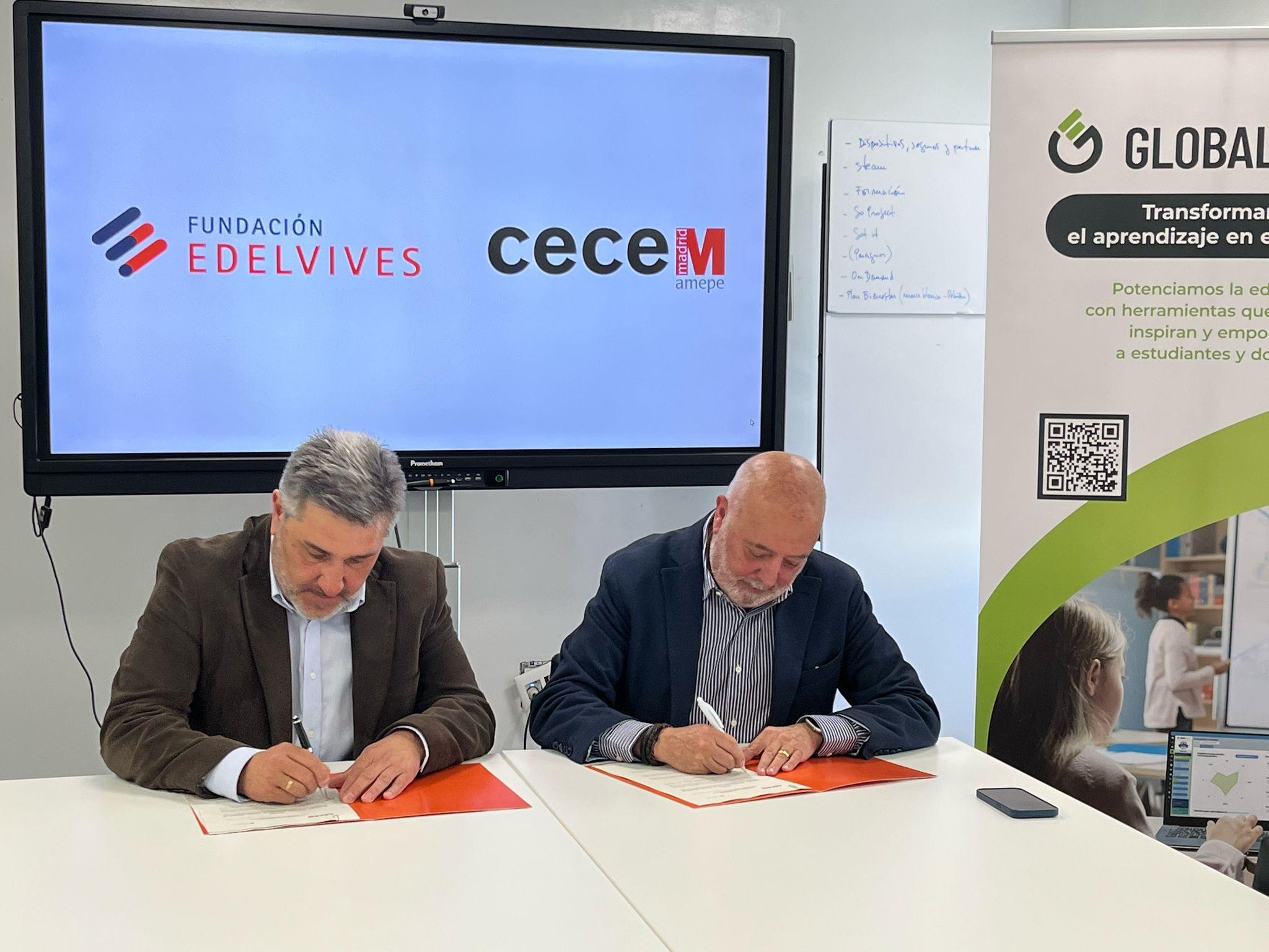Fundación Edelvives sella una alianza con CECE-Madrid | FUNDACIÓN EDELVIVES