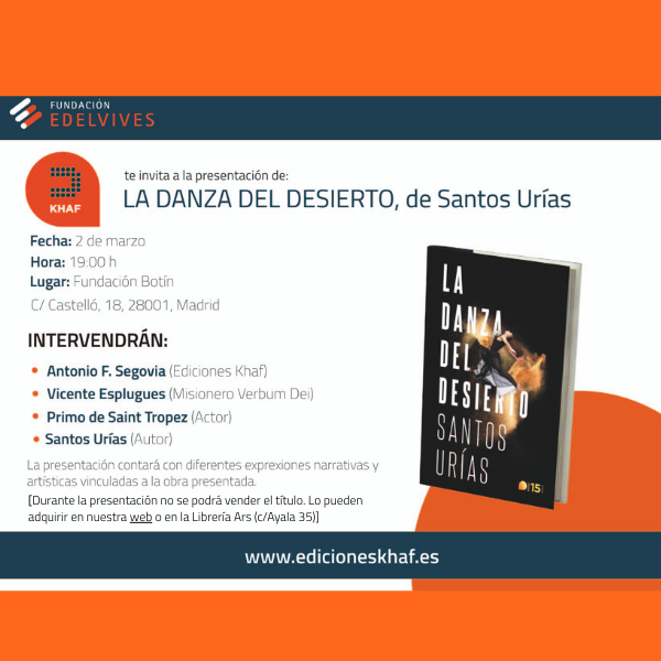 Presentación del libro La Danza del Desierto