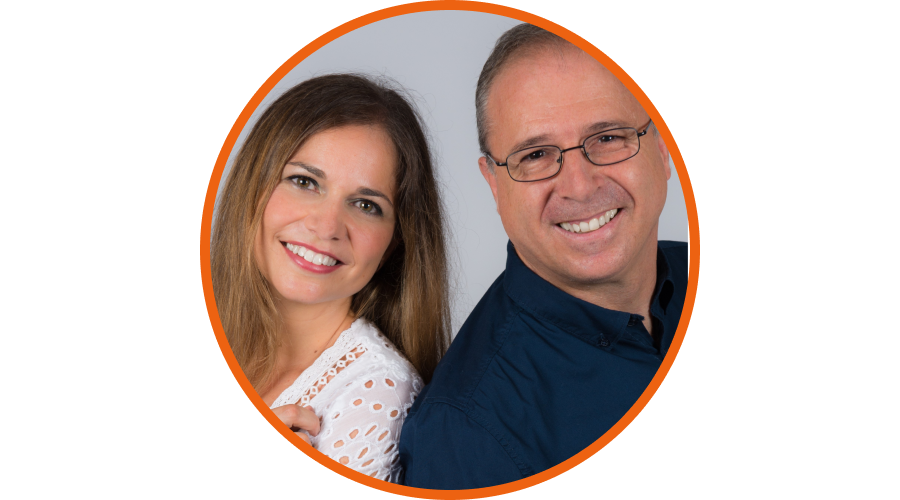 Eva Peñafiel y Juan José Rabanal